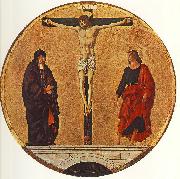 COSSA, Francesco del The Crucifixion (Griffoni Polyptych) dfg Sweden oil painting reproduction